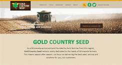 Desktop Screenshot of goldcountryseed.com